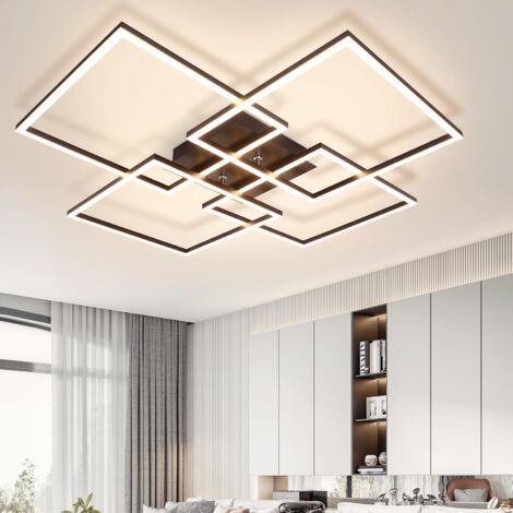 Homefire Plafonnier LED Plafonnier Cuisine - Lampe De Chambre Blanc