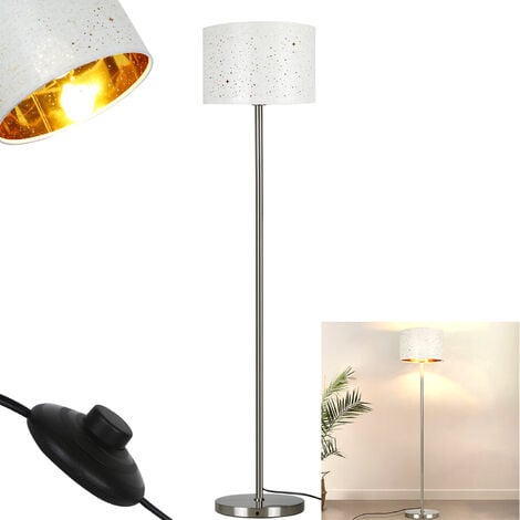 Stehleuchte Design Bodenleuchte Wohnzimmer Standlampe Stehlampe Bodenlampe Glas 