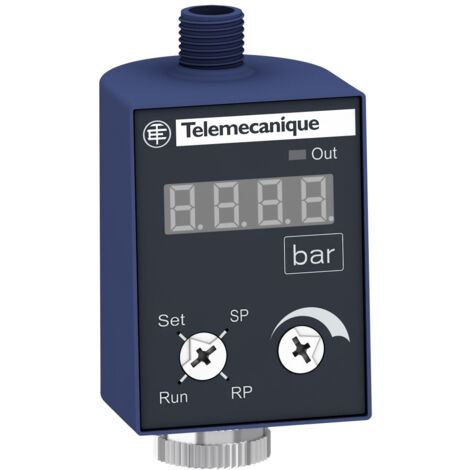 Zmlpa1p2sh Telemecanique Pressostat - Avec Afficheur - 4..20ma - Pnp - Hysteresis M12 - Osisense Xm