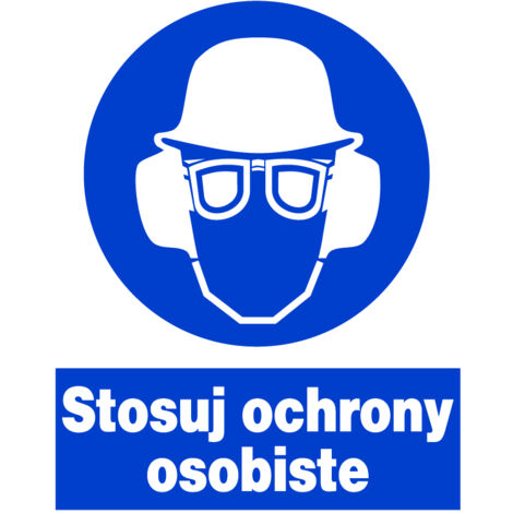 ZNO-19 - Señal de seguridad y salud en el trabajo - Utilizar equipo de protección individual