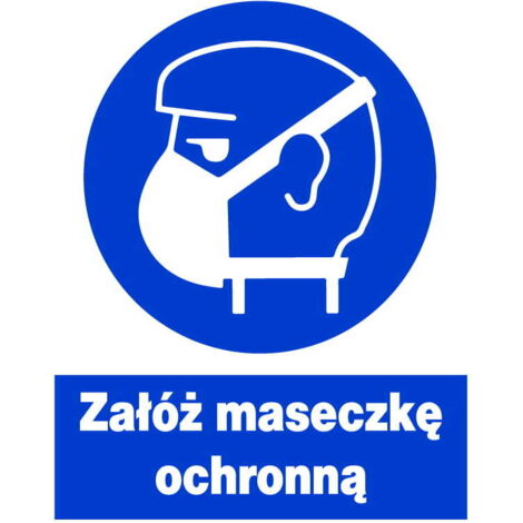 ZNO-29 - SEÑAL DE OBLIGACIÓN - Usar mascarilla protectora