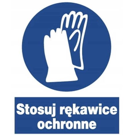 ZNO-7 - Arbeitsschutzzeichen - Schutzhandschuhe tragen