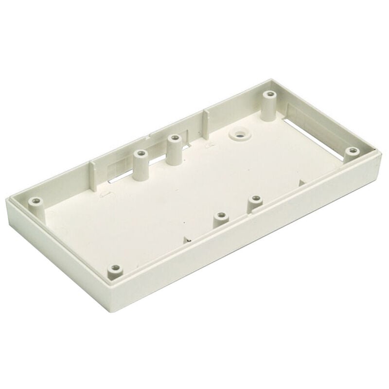 

Zócalo 2 elemento marfil ( 5502) - Famatel