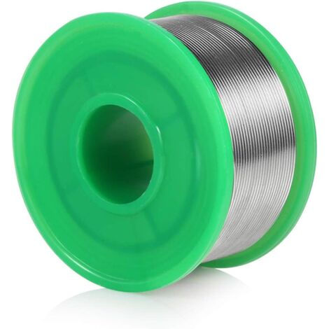 ZOLGINAH 0,8 mm Fil à Souder Sans Plomb Sn 99.3-Cu 0.7 Soudure Etain avec Colophane Core pour Soudure Électrique (50g)