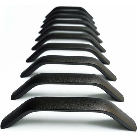 ZOLGINAH 10X Tiradores y perillas para cajones Tiradores para puertas de armarios de cocina Cajones para armarios Muebles de dormitorio Distancia entre ejes 224 mm, longitud total 240 mm
