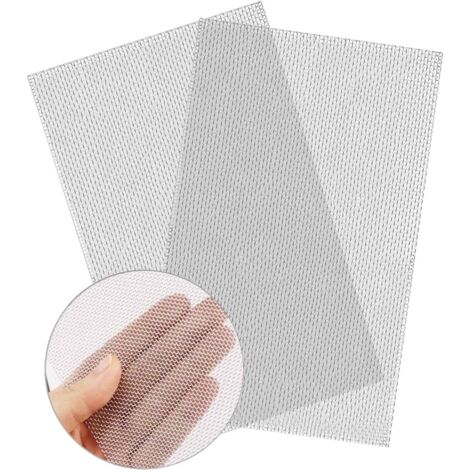 ZOLGINAH 2pcs Wire Mesh Maille Métallique Filtre Maille d'acier Inoxydable Grillage Mailles Fines 1mm pour Portes et Fenêtres empêcher des Souris Insectes et Serpents 30 x 21cm