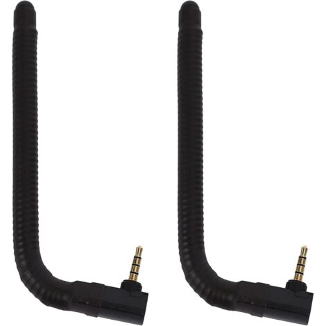 ZOLGINAH 2X amplificador de señal 3,5mm 6DBI Jack antena externa para teléfono móvil