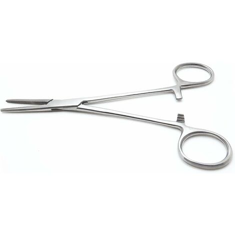 ZOLGINAH Alicate de Sujeción 12.5cm - Curvo/Recto - Alicates de Sujeción de Garra para artesanos, pescadores, choit (Recto)