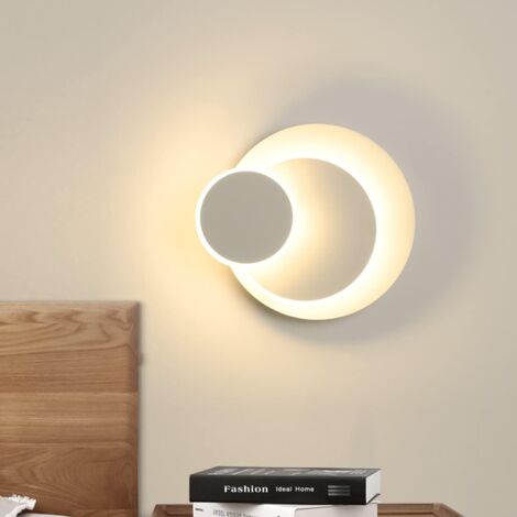 ZOLGINAH Applique Murale Interieur LED 15W Applique Éclairage Rotatif 350° Créativité Métal Lampe de Mur 3000k Blanc Chaud Moderne Lampe Murale 3 en 1 Rotative Appliques DIY Lumière Murale pour Escali