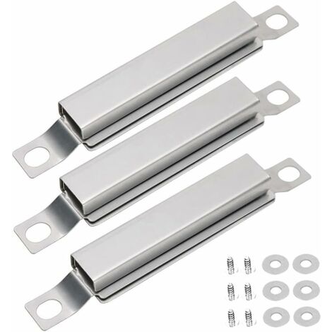 ZOLGINAH BBQ Grill Burner Repair Parts Kit Tubo de barbacoa de acero inoxidable Tubos de barbacoa de canal ajustable Tubo universal