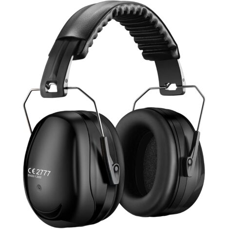 ZOLGINAH Casque Anti Bruit Adulte, Casque Antibruit SNR 34dB avec Sac de Transport, Cache-Oreilles Reglables, Protection Auditive pour Concert Chantier Voyage