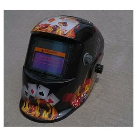 ZOLGINAH Casque de Soudure Automatique - Masque de Soudure avec 2 Capteurs de filtre à ombre réglables DIN9-13 pour le soudage à l'arc de MIG TIG MAG [Classe énergétique A+++]