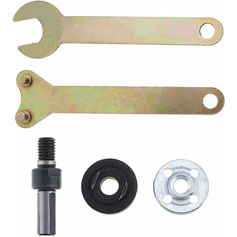 ZOLGINAH ChgImposs 5 en 1 Accesorios para amoladora angular con biela y llave pequeña para herramienta de amolado angular de conversión