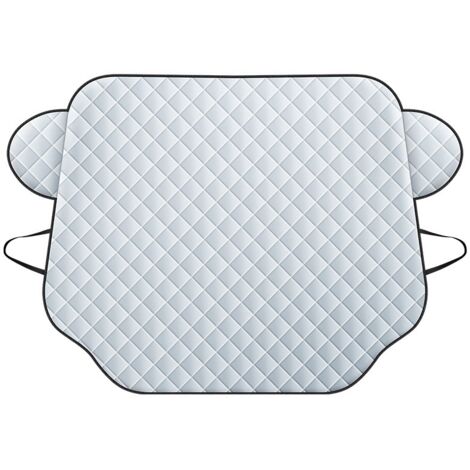ZOLGINAH Copertura magnetica per parabrezza - Protezione per tutte le stagioni per la maggior parte dei veicoli 190x126 cm pieghevole