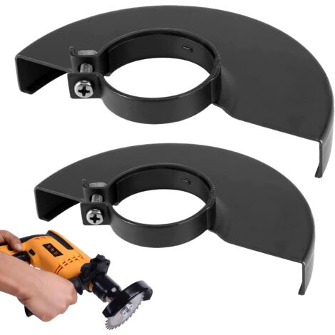 ZOLGINAH Cubierta de amoladora angular Seguridad para amoladora angular Cubierta protectora Corte Metal Seguridad Rueda Protección Accesorios para amoladora angular 115 125 Herramientas eléctricas 2 p