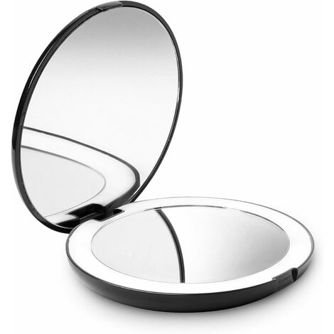 Espejo de maquillaje iluminado de escritorio, espejos de tocador LED,  espejo de belleza de doble cara de 85 pulgadas, espejo de belleza para  afeitado