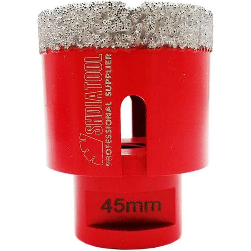 Zolginah - Ineasicer Forets Diamant 45mm Trépans de Forage avec Filetage M14 pour Perçage à sec en Porcelaine Carrelage Granit Marbre