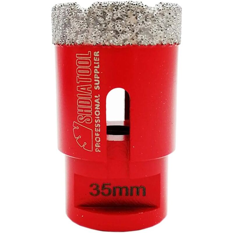 Zolginah - Ineasicer Forets Diamant 35mm Trépans de Forage avec Filetage M14 pour Perçage à sec en Porcelaine Carrelage Granit Marbre
