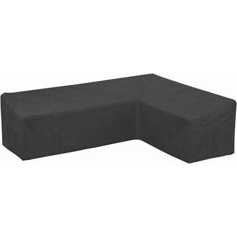 ZOLGINAH Fundas para muebles de jardín - Fundas impermeables para muebles en forma de L Funda protectora para muebles (270x270x90cm)