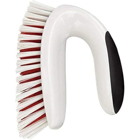 ZOLGINAH Good Grips, cepillo multiusos, cepillo de limpieza para el hogar, baño, cocina, exterior, blanco