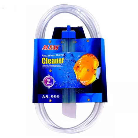ZOLGINAH Gravier Aspirateur Outil de Nettoyage Filtre Pompe Aquarium Nettoyeur de Gravier Kit de Pompe de Changement d'eau Eau Aquarium Nettoyeur de réservoir de Poissons 18cm