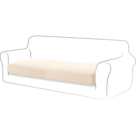ZOLGINAH Housse de Coussin Extensible Coussin de canapé Housse de Protection pour Meubles Housse de siège de canapé pour canapé Housse de Coussin 3 Place pour Chaise (3 Place, Rouge Foncé)
