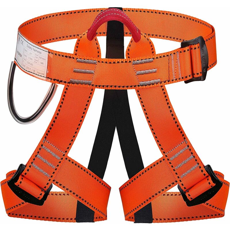 Image of Zolginah - Imbracatura da arrampicata Cintura di sicurezza per imbracatura da arrampicata per donna Uomo Arrampicata Alpinismo Discesa in corda