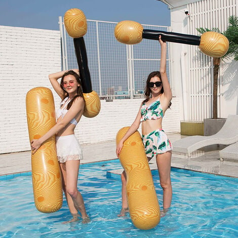 ZOLGINAH Juegos de piscina inflables para niños adultos Flotadores de piscina inflables Juguete de piscina Juguetes acuáticos al aire libre Inflables de piscina Balsas de piscina de registro de batall