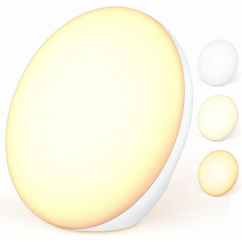 Image of Zolginah - Lampada per fototerapia, lampada per fototerapia senza raggi uv 12000 Lux, luce morale diurna, con 3 temperature di colore e luminosità