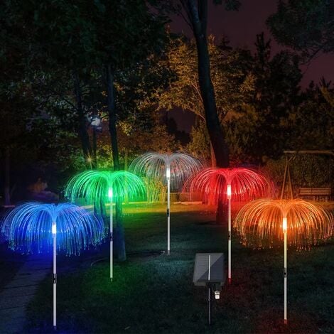 Acheter Lampe LED multicolore en Fiber optique, éclairage de nuit pour  vacances, mariage, décoration de la maison