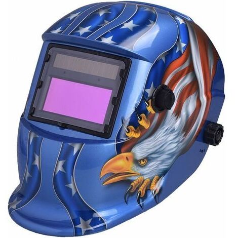 Zolginah – Masque de soudure automatique avec 2 capteurs DIN9-13 – Protection optimale MIG TIG MAG – Matériau PP ABS léger et durable – Ajustement confortable