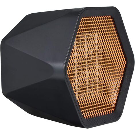 ZOLGINAH Mini Chauffage De Bureau,Radiateur Soufflant Portable Chauffage D'appoint,PTC Radiateur Soufflant Céramique 3 Secondes De Chaleur Hexagone Chauffer uniformément pour Bureau, Chambre