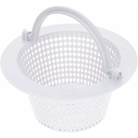 ZOLGINAH Panier de Skimmer Piscine 16cm I Panier de Rechange pour Skimmer Standard I Préfiltre de Piscine I avec poignée pour Un Retrait Facile I Résistant au Chlore
