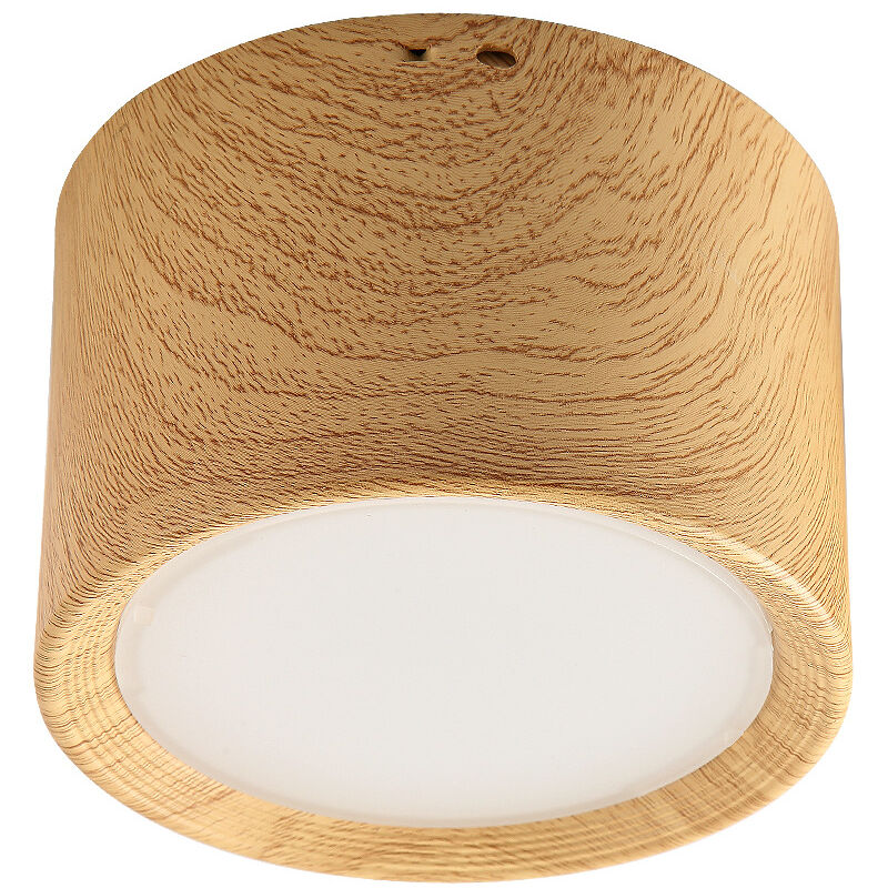 Zolginah - Plafoniera a led in legno 12W -12CM