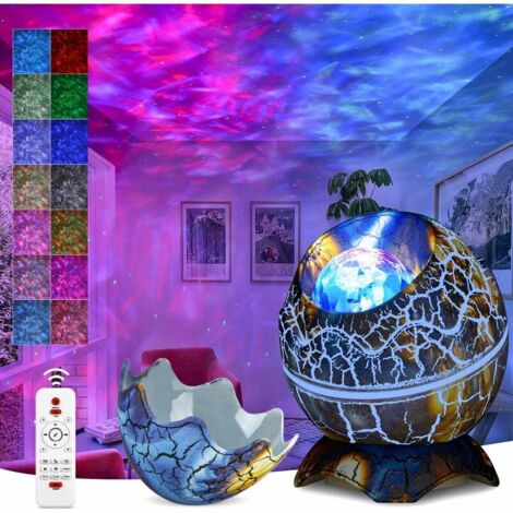 ZOLGINAH Projecteur Ciel Etoile, Projecteur Galaxie, Ciel Etoile Plafond Planetarium Projecteur, LED Veilleuse Enfant Adulte Lampe Projecteur, 360°Rotation Musicale Veilleuse avec 14 Couleurs