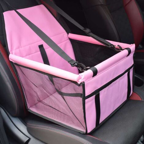 ZOLGINAH Siège de Voiture pour Chien 2 en 1 Siège d’Auto Chien, Siège pour Véhicule de Voyage Portatif Transporteur pour Animal de Compagnie avec Chenil Épais et Sangle de Sécurité