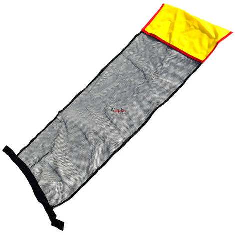 ZOLGINAH Silla Flotante de Malla para Piscina - Para Adultos y Niños (Sin Palo de Esponja)-Amarillo