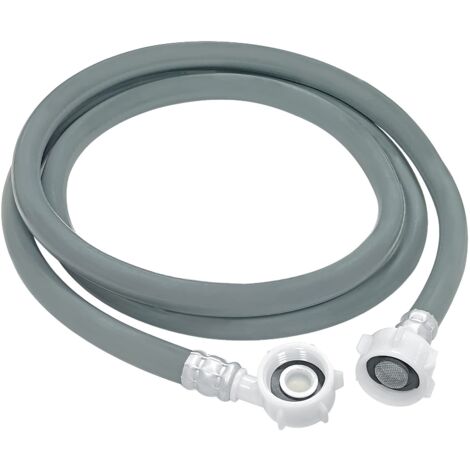 ZOLGINAH Tuyau d'arrivée d'eau,tuyau machine à laver,flexible lave linge,Rallonge de tuyau d'alimentation,Tuyau Universel pour Entrée d'eau,Tuyau Machine à Laver et Lave-Vaisselle (1.5m)