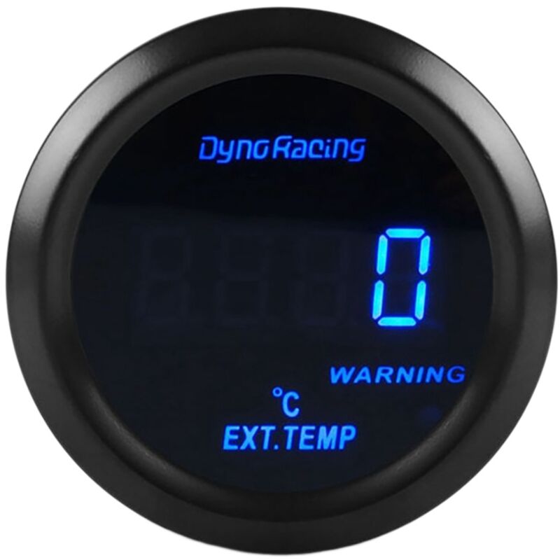 Image of zoll 52mm Abgas Temperatur Gauge Digitale Temperatur EXT Blau Led Auto Meter mit Sensor