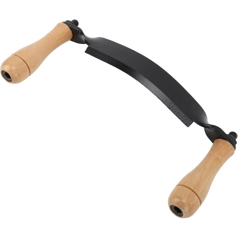 Image of Zoll schwarzes Hobelwerkzeug, Schälwerkzeug mit gerader Kante (für Baumstämme), Schälwerkzeug