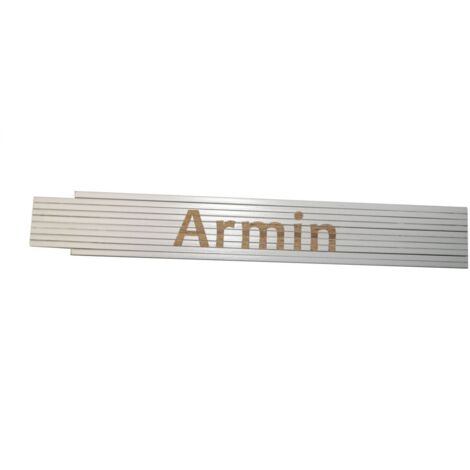Zollstock Armin 2 m weiß Zollstock