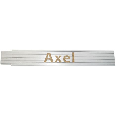 Zollstock Axel 2 m weiß Zollstock