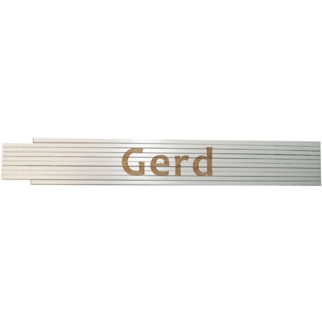 Zollstock Gerd 2 m weiß Zollstock
