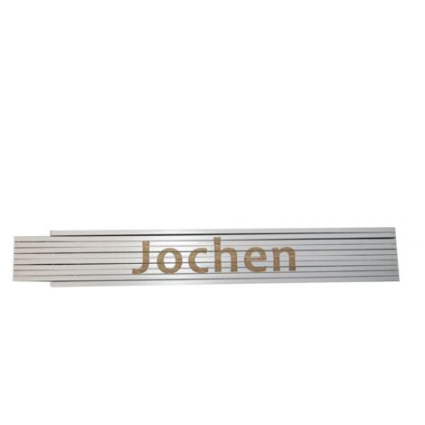 Zollstock Jochen 2 m weiß Zollstock