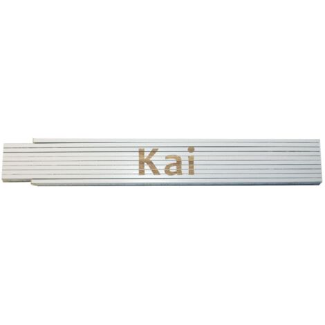 Zollstock Kai 2 m weiß Zollstock