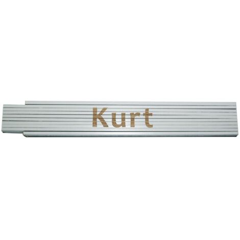 Zollstock Kurt 2 m weiß Zollstock