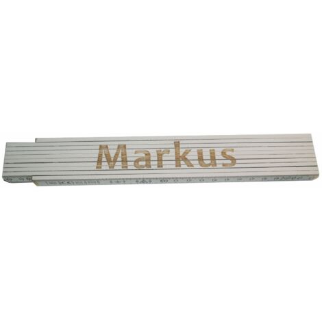 Zollstock Markus 2 m weiß Zollstock