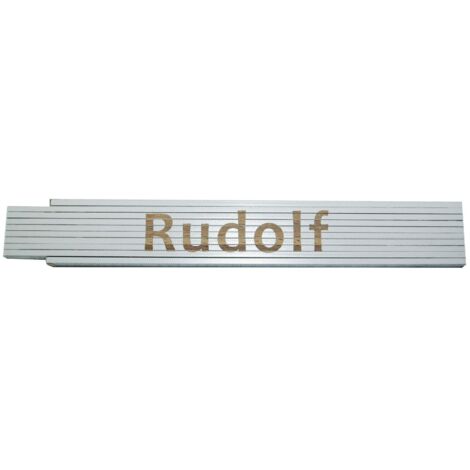 Zollstock Rudolf 2 m weiß Zollstock
