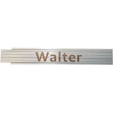 Zollstock Walter 2 m weiß Zollstock