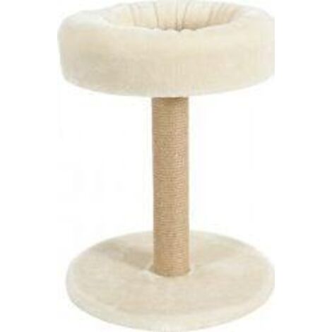 Zolux 2 en 1 arbre à chat beige confortable et pratique